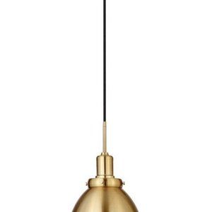 Meyer&Cross Madison 1-Light Brass Gold Pendant wit